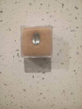 Aquamarine Oval Gemstone Loose Stone - Light Blue 2ct 6 X 10mm